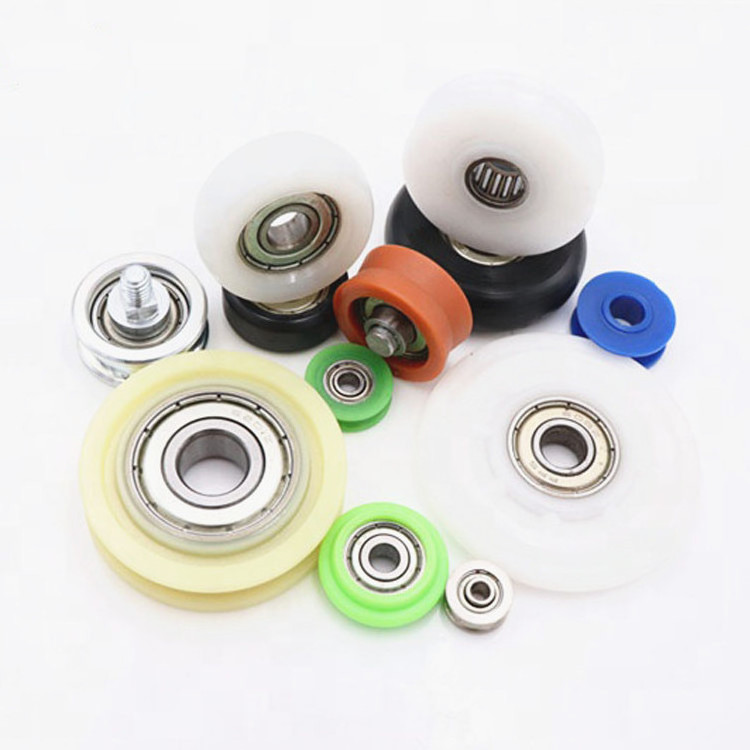 Door & window roller sliding door roll wheels nylon roller wheels OEM windows rollers plastic pulley