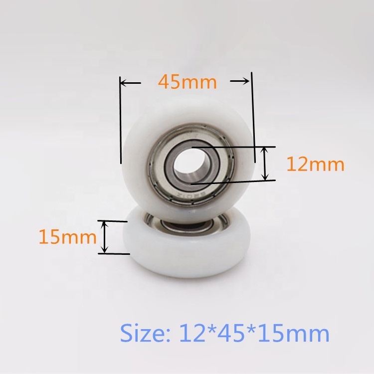 sliding door roller drawer roller kitchen cabinet roller shutter 40 mm skateboard wheel in stock