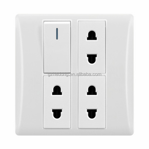 AC Power Modular Button Wall Switch Electrical Switch Light Switch