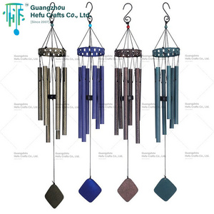 HF Personalized Metal Wind Chimes Outdoors with aluminium tubes