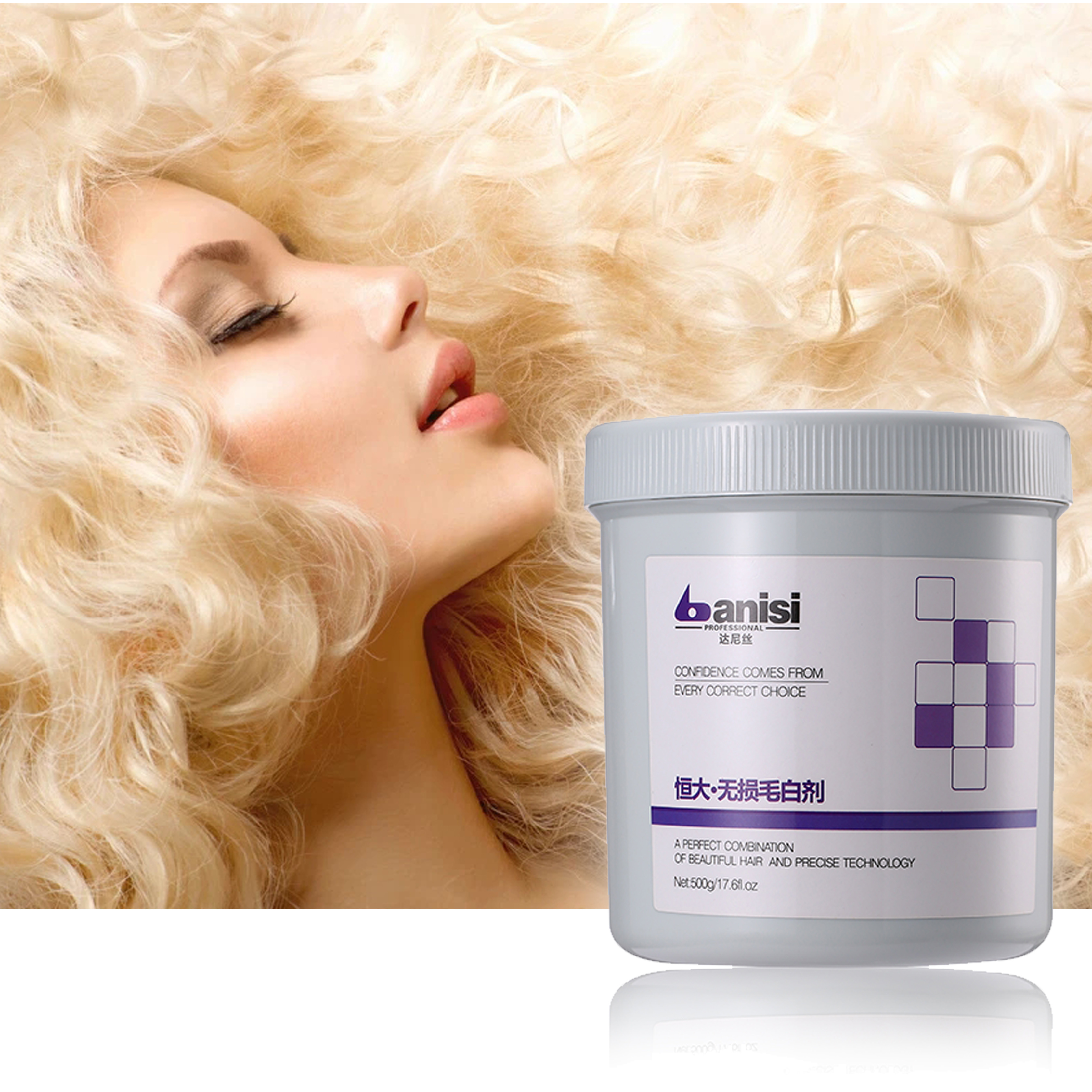 DANISI Hair Bleach And Developer Professional Quick Protect Skin Whitening No Ammonia Hair Bleaching Powder In Salon