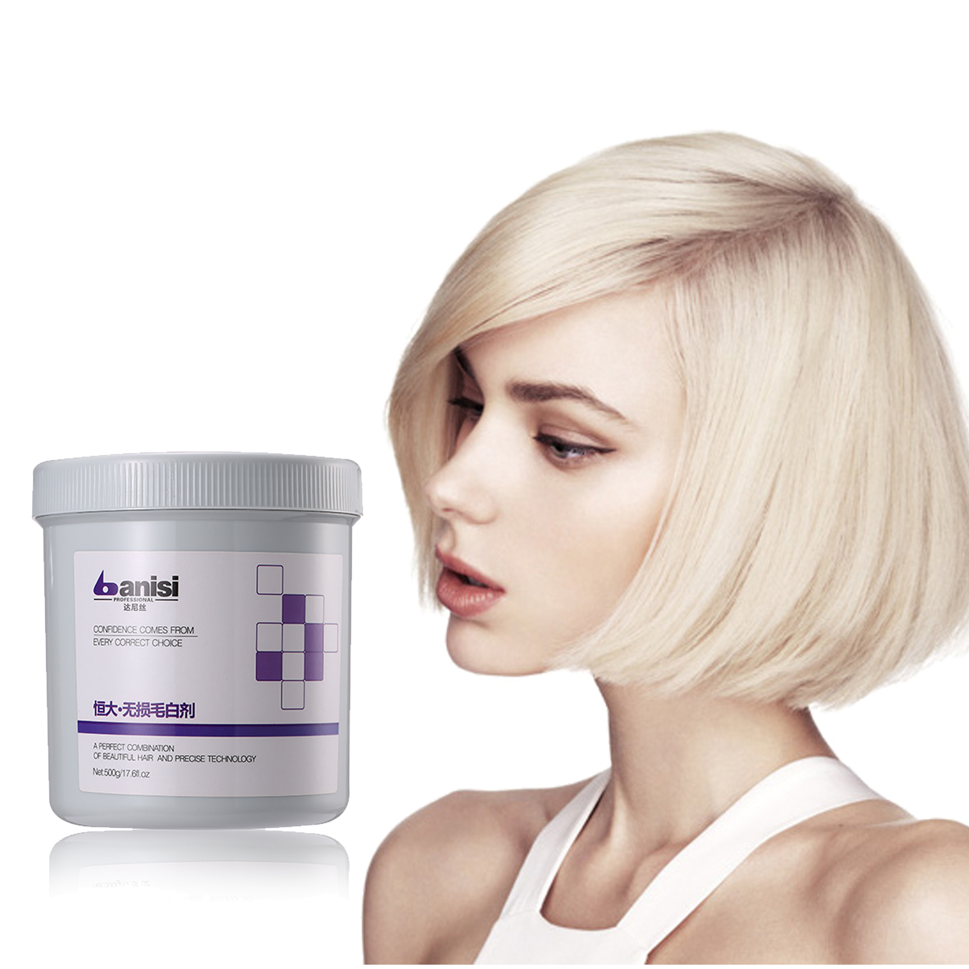 DANISI Hair Bleach And Developer Professional Quick Protect Skin Whitening No Ammonia Hair Bleaching Powder In Salon