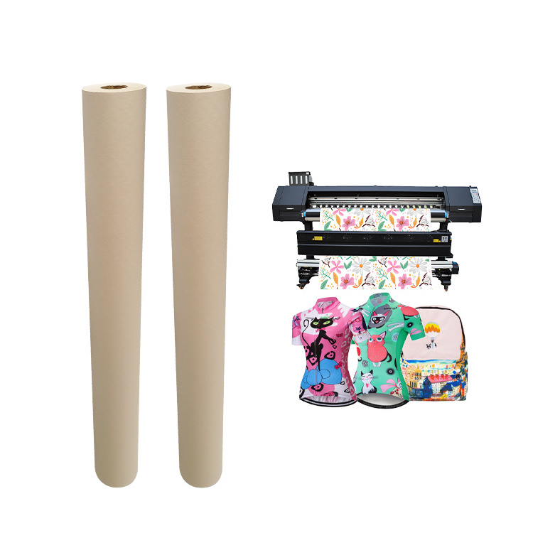 High Transfer Rate Sublimation Heat Transfer Printing Paper yellow  For Sublimation Digital Printing Machine