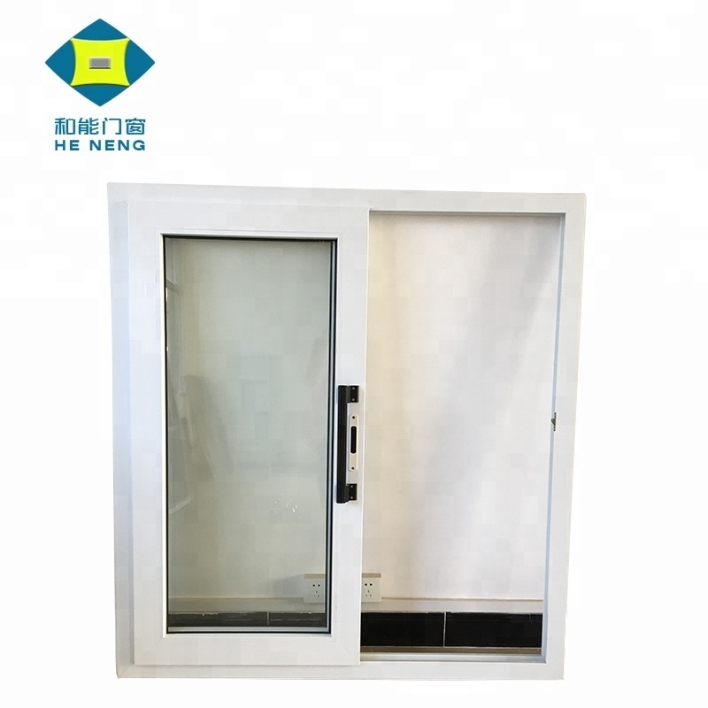 Cheap French Interior Fixed Panel 3 Tracks PVC Reception Plastic Glass Sliding Window Price Philippines