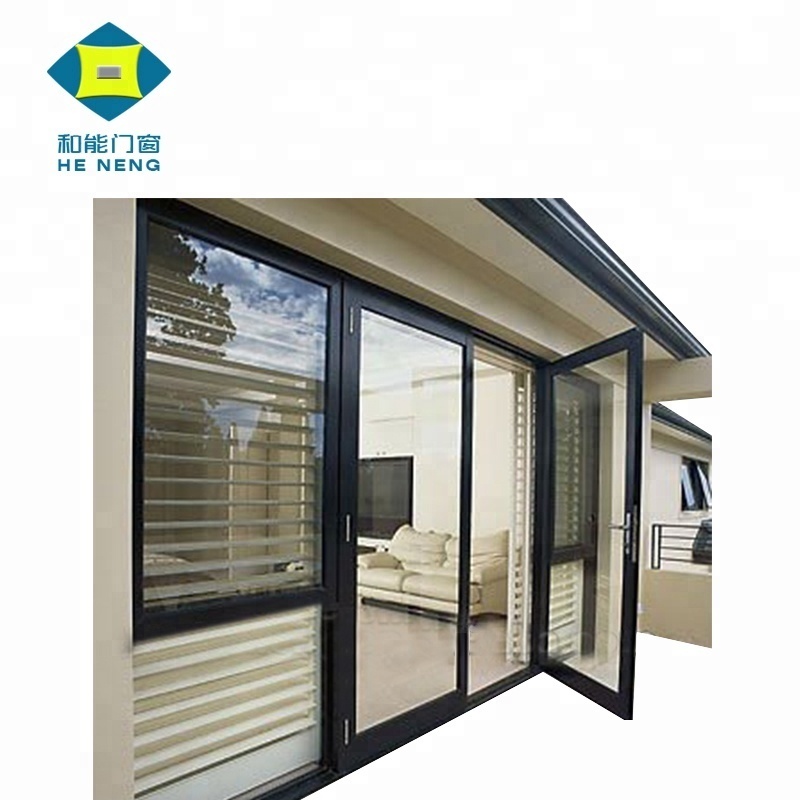 Doors and Windows Philippines Suppliers High Quality Thermal Break Aluminum Glass Swing Graphic Design Modern Aluminum Alloy