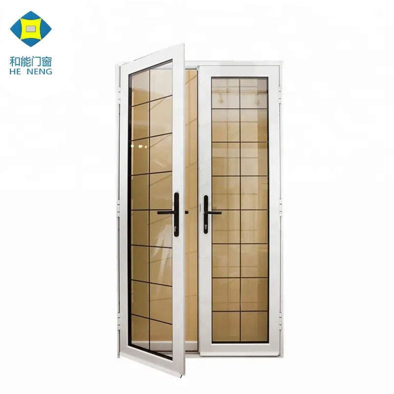 Cheap Modern Metal Louver Toilet Bathroom Aluminum Casement Door Aluminum Louver Bathroom Door Design