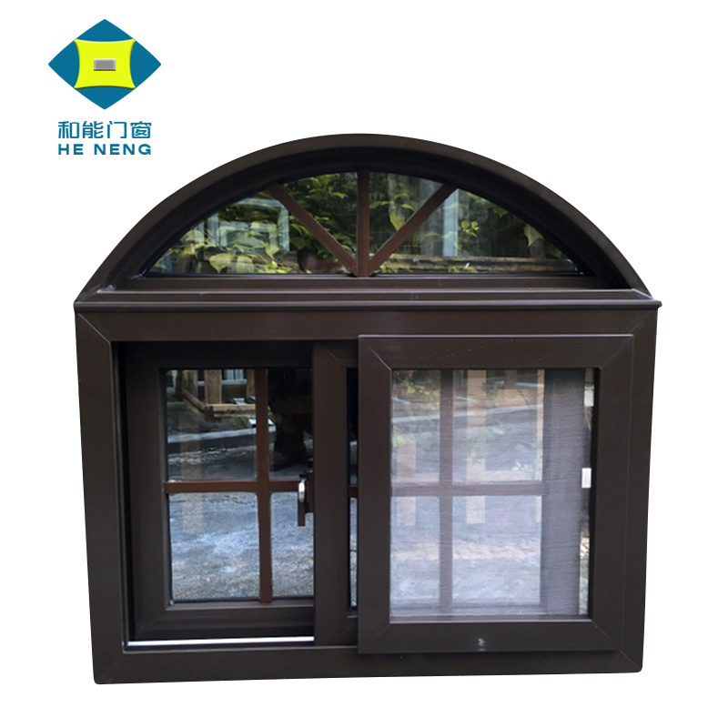 Factory Price Arch UPVC  French Casement Windows design