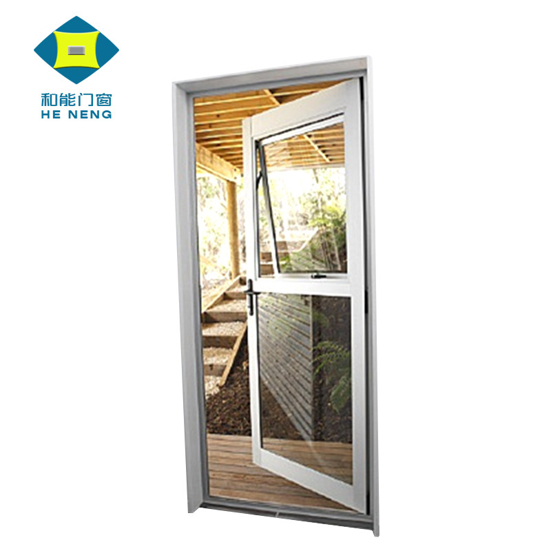 PVC Frame Exterior Door Manufactures Big Glass Swing Graphic Design Stainless Steel Modern Sliding Finished Malaysia Waterproof