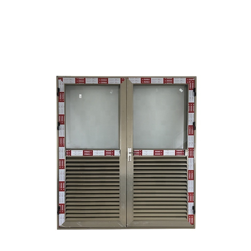 Aluminium Double Glass Sliding Windows grill design Fenetres en aluminium  Ventana aluminio janela aluminio