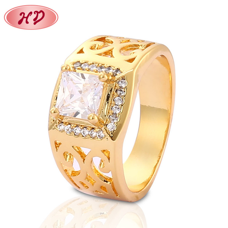 Party Ring Gold 18K, Gold Wedding Ring Set, 18K Gold Ring Jewelry Women Engagement