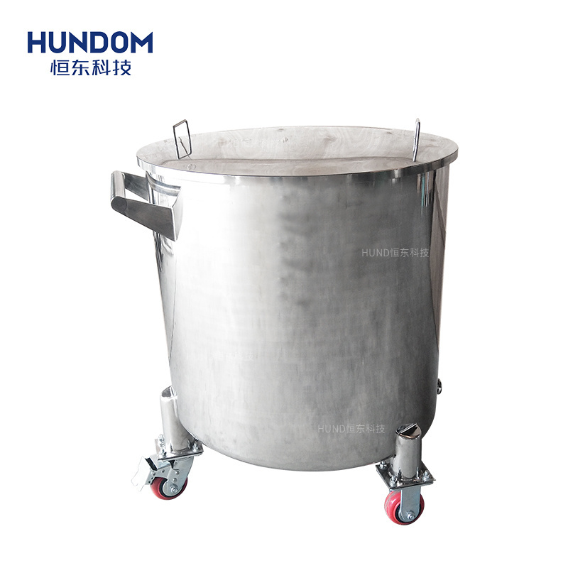 Movable honey storage tank sanitary stainless steel food container