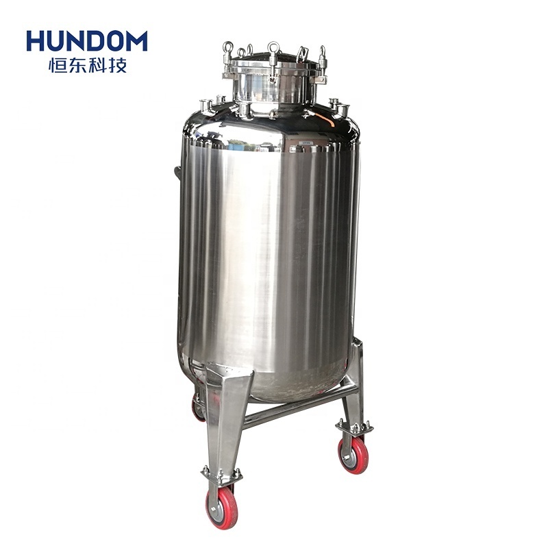 Stainless Steel Horizontal Biogas Storage Tank For Biogas Digester