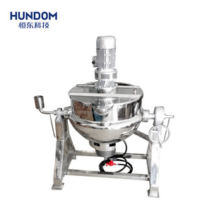 Cooking mixer machine/gas cooker mixer/hot sauce jacket kettle with mixer