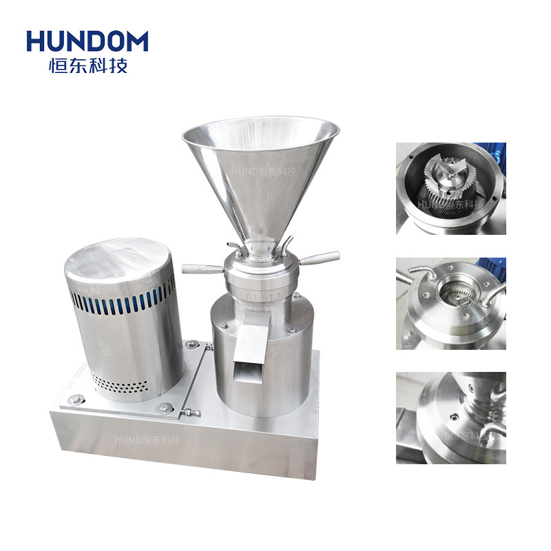 Peanut butter grinding machine,tahini grinder,wet colloid mill /food grinding machine chili sauces tomato red bean grinder