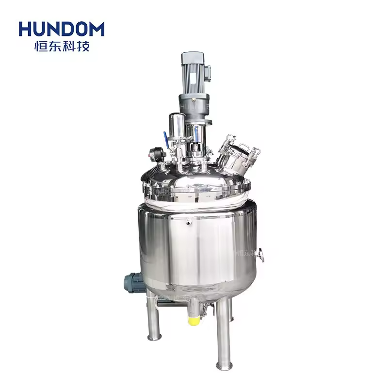 HUNDOM Factory Price Cosmetics Cream Lotion Toothpaste Detergents Processing Mixing And Homogenizing Machines