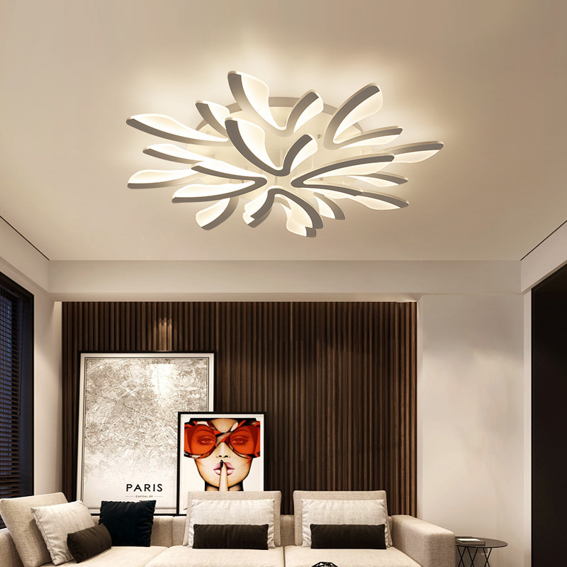 Acrylic Modern LED Ceiling Lights For Living Room Dining Home Indoor Lamp Lighting Fixtures Flush Mount Ceiling Lamp