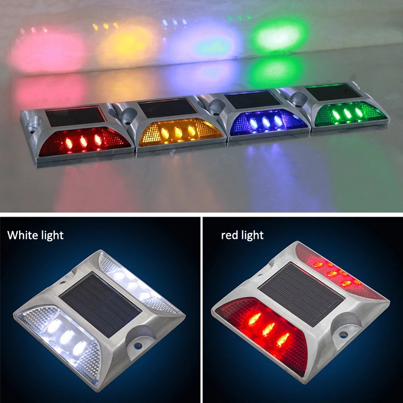 Ip68 Solar Driveway Light Flashing Led Reflective Road Stud