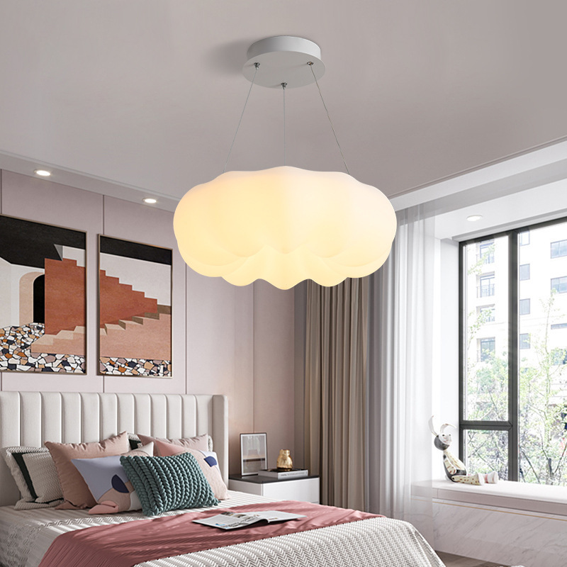 Italian Design Cloud Pendant Light Creative Pumpkin Ceiling Lamp Modern Dining Table Simple Kitchen Chandelier