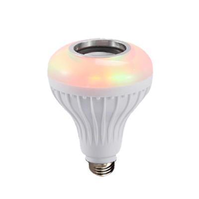 E27 LED Lamp With Remote RGB Color Speaker Smart Music LED Bulbs