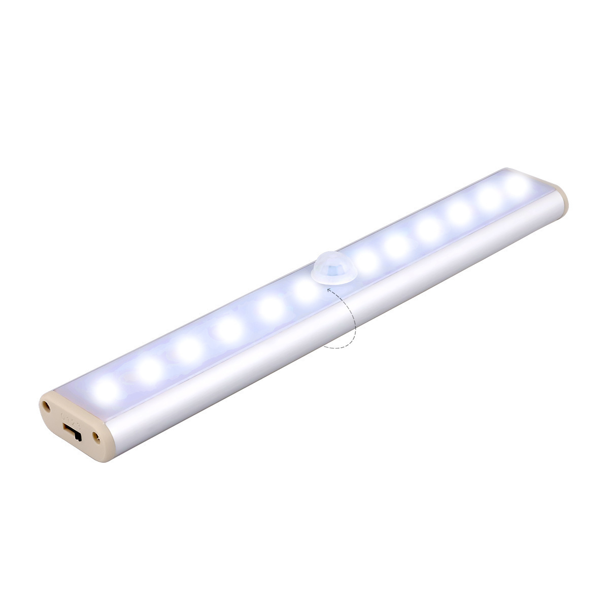 6 10 24 40 60 LEDs Under Cabinet Night Light USB Rechargeable Motion Sensor Closet Light Kitchen Bedroom Lighting Tube Lamp