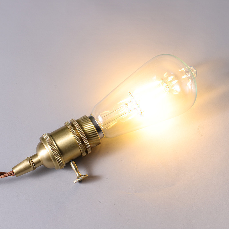 Amber / Clear Vintage Edison LED Lamp E27 Filament Bulbs 4W 6W 8W AC110V 220V Led Bulb Light