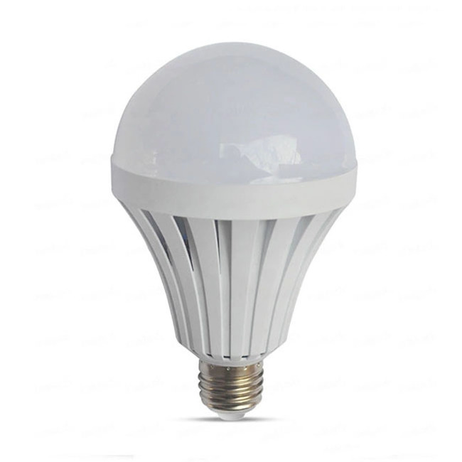 Built-in Battery Bulb Intelligent LED Emergency Bulb 12W Rechargeable Bulb Light