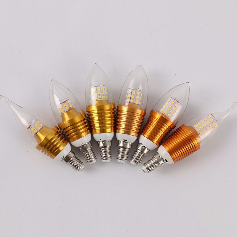 E27 E14 Led Corn Bulb 220V 110V E12 B22 Led Candle Light for Home Office School Aluminum 3W 5W 7W 9W  light corn bulb