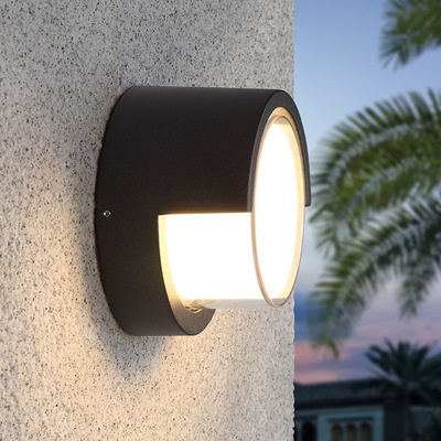 Outdoor LED Ceiling Light Garden Porch Surface Mounted Sconce Light Bathroom Balcony Outside Waterproof LED Wall Light