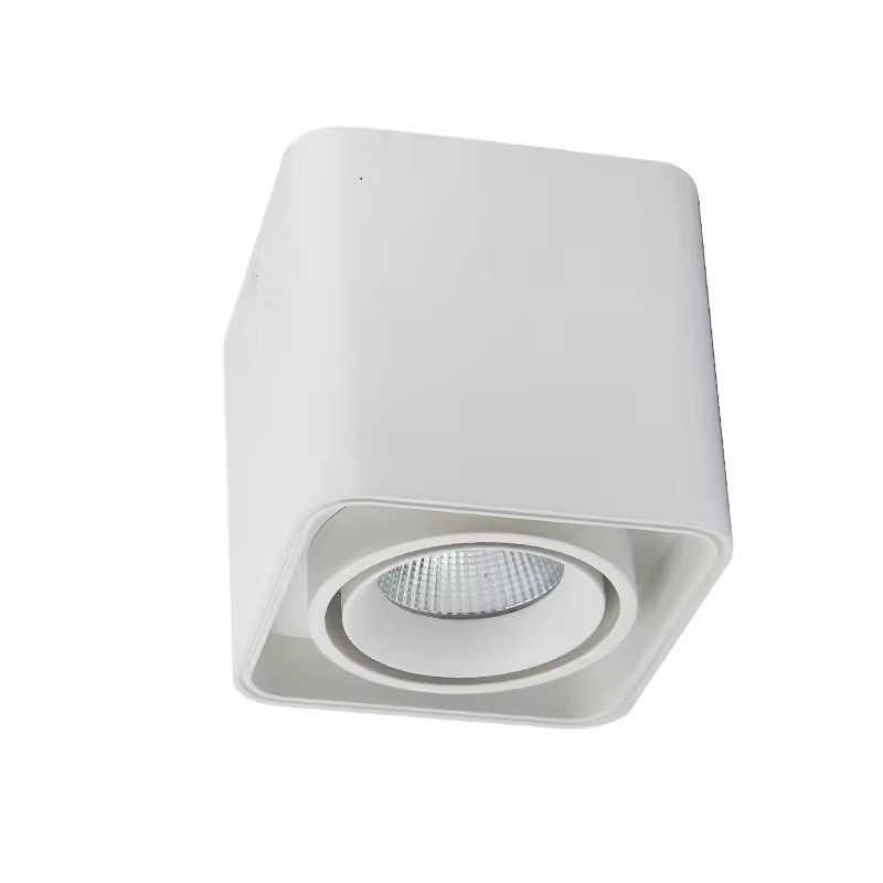 Adjustable Surface Mounted LED Downlight GU10 LED Bulb 7W 10W 14W 20W Square LED Ceiling Spot Light