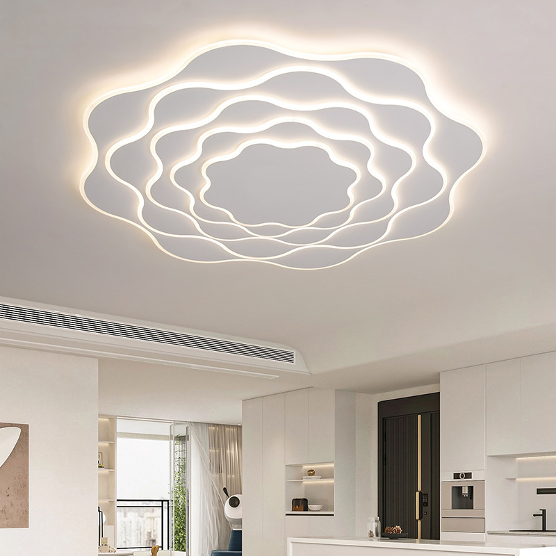 Acrylic Dimmable Ceiling Lights Modern LED Chandeliers Dining Room Bar Lamps Indoor Lighting Home Decor Luster Fixture