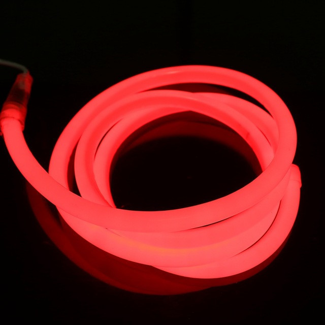 220V 110V RGB Round LED Neon Rope Tube Light 14MM 16MM 18MM 20MM 22MM 360 Degree LED Neon Flex