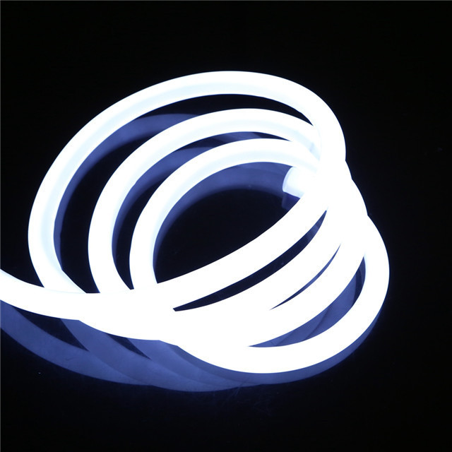 220V 110V RGB Round LED Neon Rope Tube Light 14MM 16MM 18MM 20MM 22MM 360 Degree LED Neon Flex