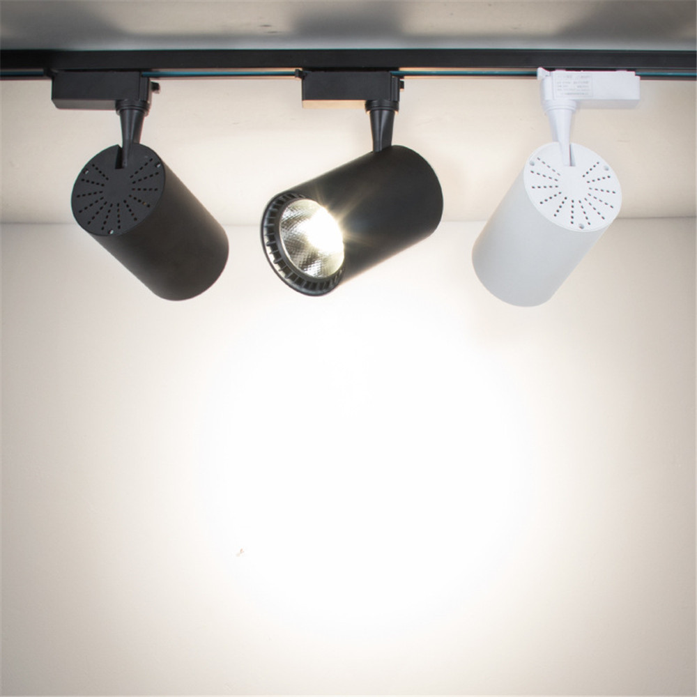 Magnetic Light Track Museum Shop Focus Spot Light Track Rail 10W 20W 30W 40W COB LED Track Light Fixture