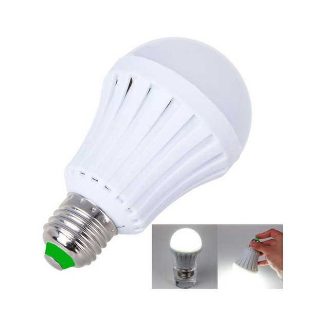 15W 12W 9W 7W E27 B22 Smart Rechargeable LED Emergency Light Bulb