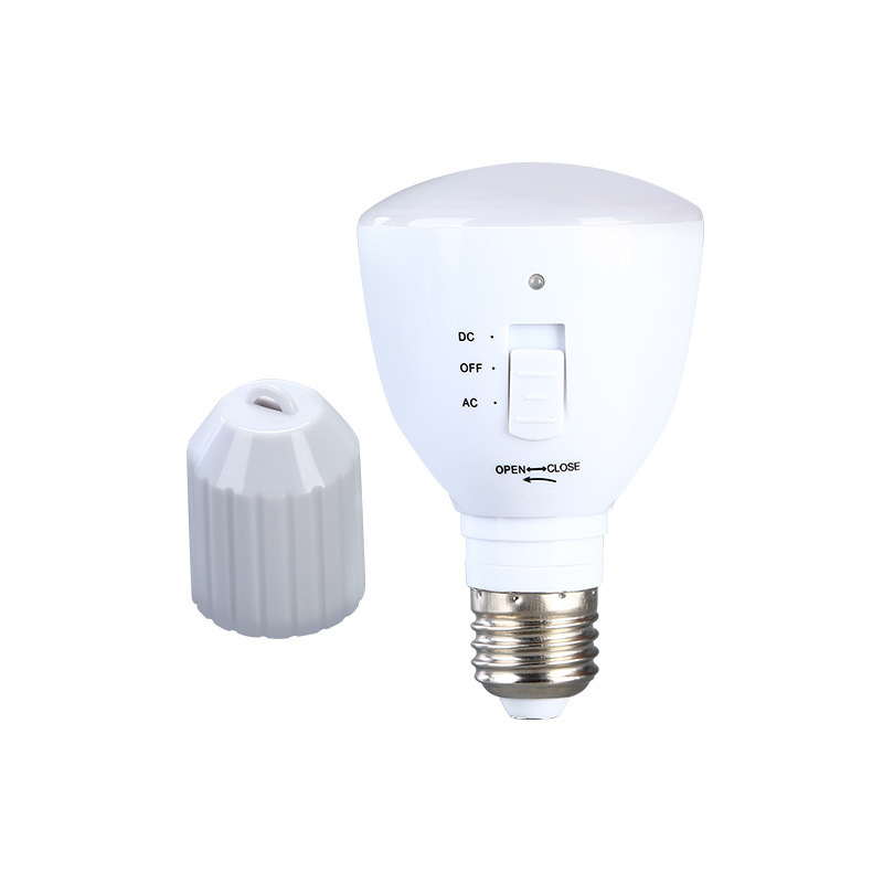 Factory Price 4W 6W Intelligent Rechargeable Emergency LED Bulb