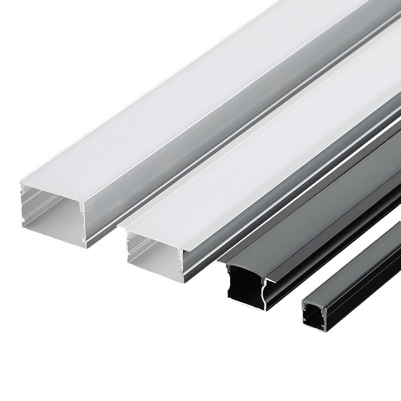 Recessed Mounted Aluminium Led Strip Light Channel Profile