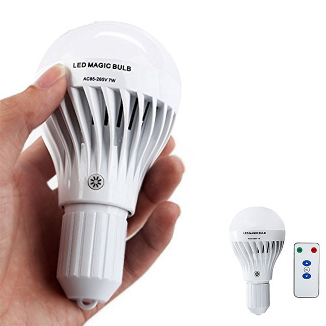 With Remoter Control Emergency Bulb Battery Operated LED Light