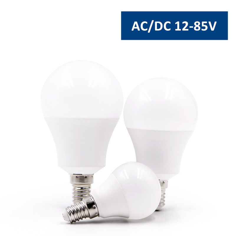 24V 12V AC/DC Aluminum Bulb 3W 9W 12W LED Bulb Light