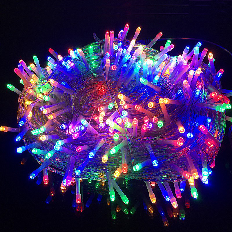 IP65 Outdoor Waterproof Holiday Fairy Lights 10M 20M 50M 100M RGB Led String Light For Christmas Party