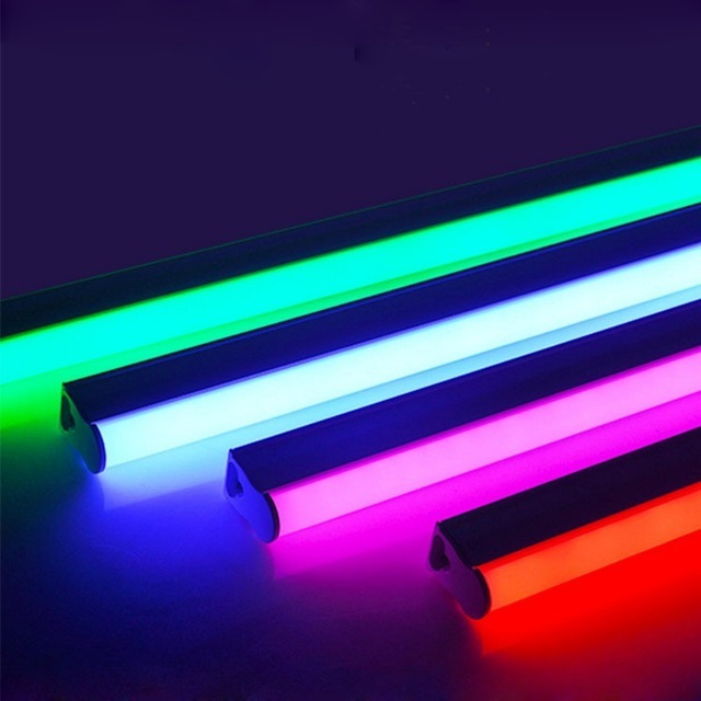 Red Blue Green Yellow T8 T5 Tube Lamp 4FT 8FT RGB T8 LED Tube Light