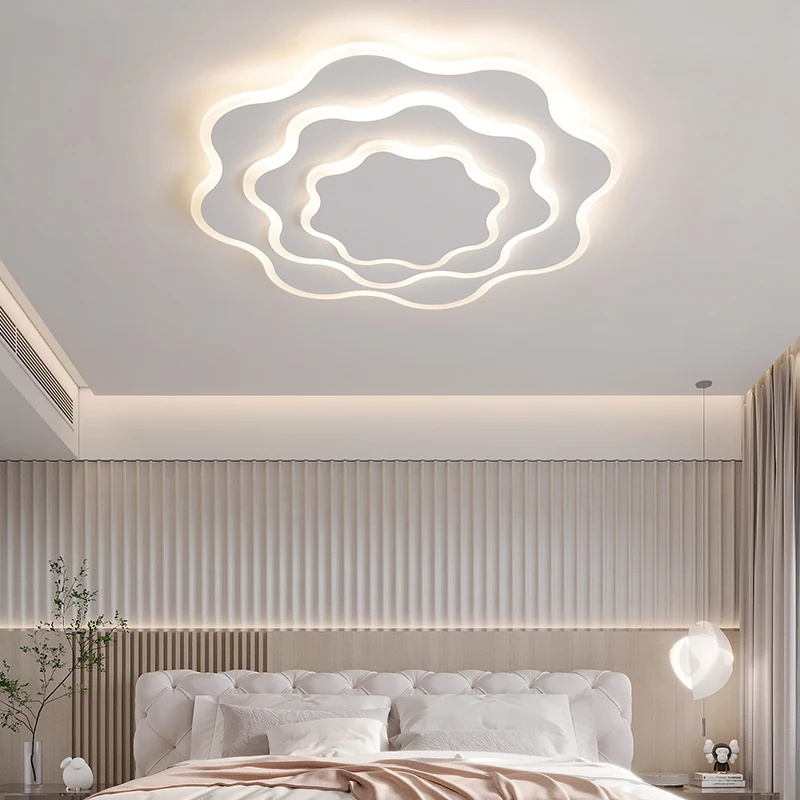 Acrylic Dimmable Ceiling Lights Modern LED Chandeliers Dining Room Bar Lamps Indoor Lighting Home Decor Luster Fixture