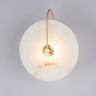 Nordic Modern Stone Wall Lights Bedroom Hotel Marble Sconce LED Wall Lamp