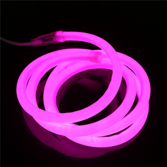 12V 24V 110V 220V Neon Rope 12Mm 14Mm 16Mm 18Mm 22Mm 360 Degree LED Round Neon Light