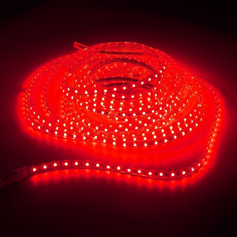 Hot Sale House Outdoor Double Line Smd 2835 180leds Ip65 Outdoor Flex Led Rope Strip Light