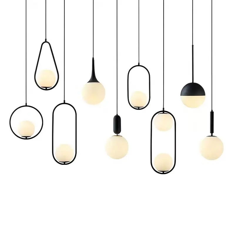 Modern LED Pendant Lights Home Decoration Living Room Hanging Lamps Kitchen Indoor Light Fixtures