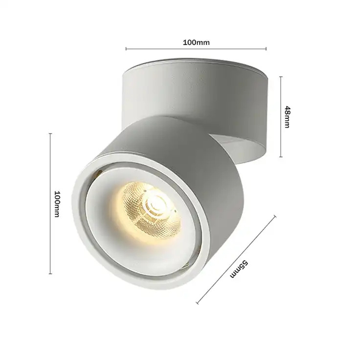 Modern Surface Mounted Dimmable 7W 9W 12W LED Ceiling Spot Light