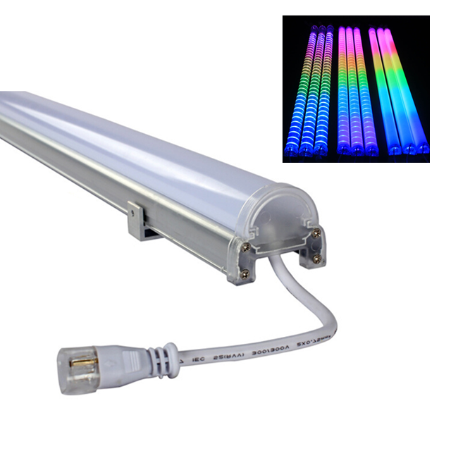 Digital Waterproof Led Strips Light RGB DMX Led Tube For Building Facade Lighting Display LED Digital Tube