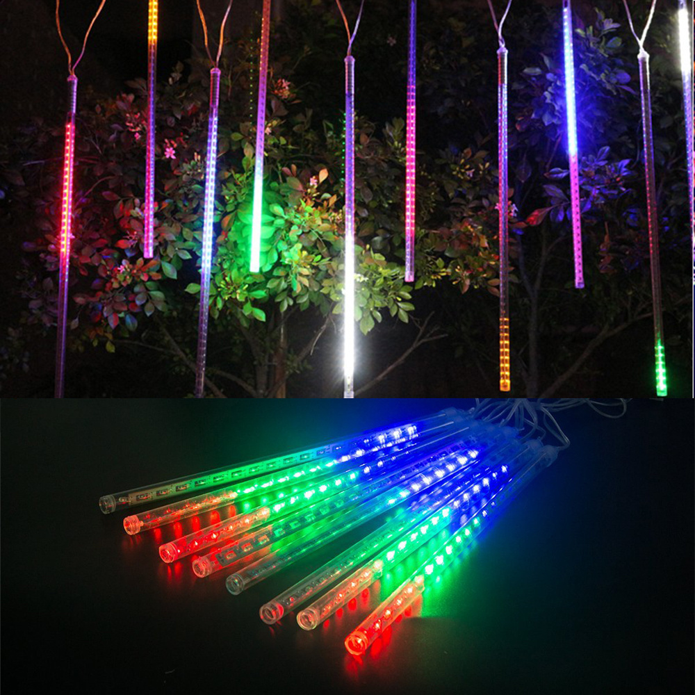 30CM 50CM 60CM 80CM LED Meteor Shower Rain Light