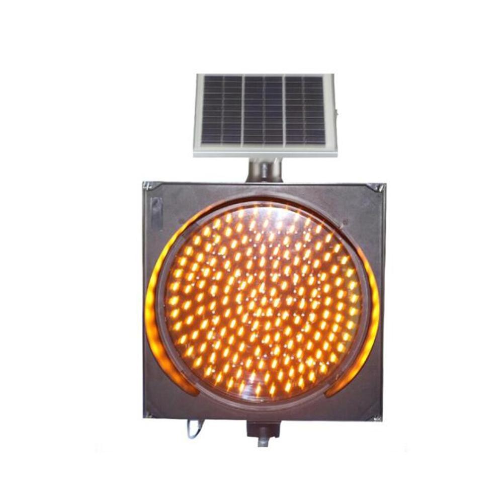 Solar LED traffic light LED sign yellow strobe light LED warning light