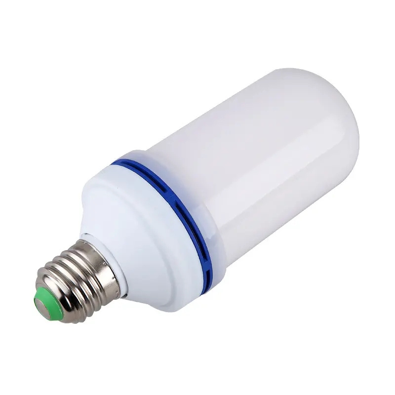 LED Flame Bulb Fire RGB Lamp Corn Bulb Flickering LED Light Dynamic Flam 6W for Holiday Decorative Lighting